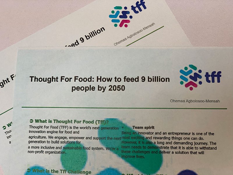 Thought For Food: How to feed 9 billion people by 2050